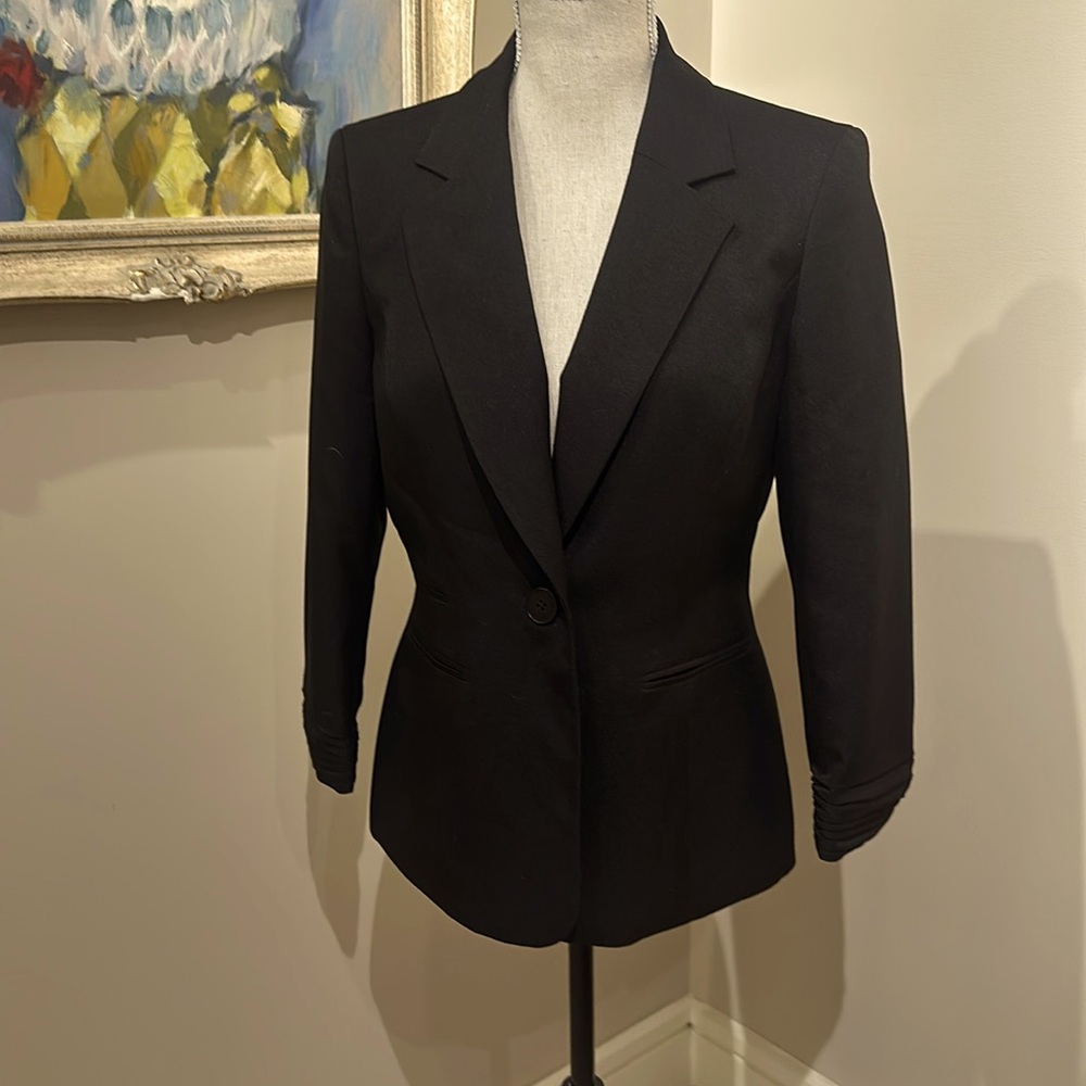 Vintage Kasper blazer, black, size 6
